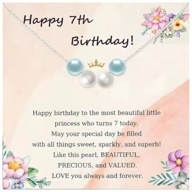 Imagem de Colares elegantes para mulheres, presentes de aniversário para irmã filha, delicados, branco, azul, colar moderno, pingente, joias, presente de aniversário