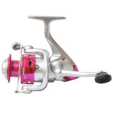 Imagem de Molinete Deyu Harpoon AC 4000 Rosa (03 Rol. Rec. 5.2:1. Drag 06kg)