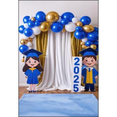 Imagem de Fundo Fotográfico Formatura Cenário Tecido 1,70 x 2,50m - Fadrix, FFOR