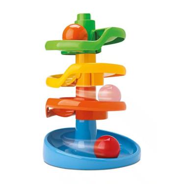 Imagem de Torre Espiral De Bola Brinquedo Educativo Colorido Joy.CO Bambola 906
