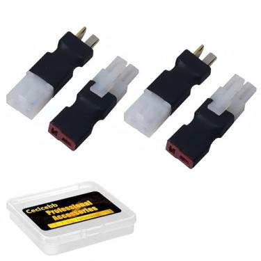 Imagem de Cecicebb Tamiya RC Connector to T Style Plug Female Male Adapter for RC FPV Drone Car Truck Lipo NiMH Battery Charger ESC Connection