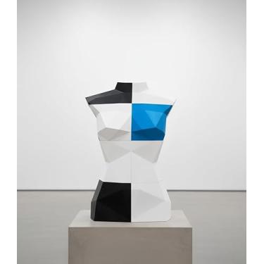 Imagem de Busto Low Poly Expositor – Manequim Torso para Roupas e Acessórios Decoração (Granito)