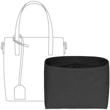 Imagem de FANJI Project Bolsa organizadora para bolsa YSL Toy Shopping, ajuste personalizado, preto, fosco, leve, resistente à água