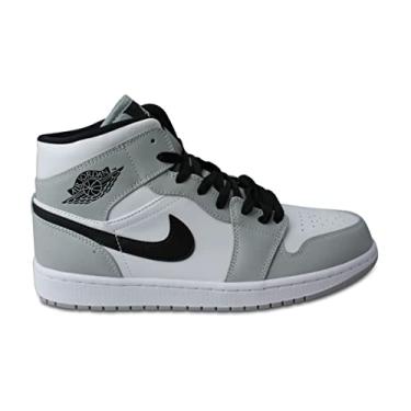 Imagem de Nike Tênis de basquete masculino Air Jordan 1 Mid, Cinza, 38