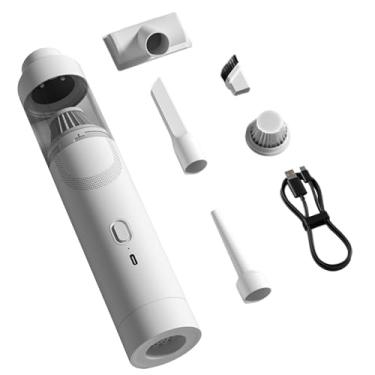 Imagem de Aspirador de pó portátil sem fio | Aspirador de carro | Espanador de ar automático de limpeza rápida para caminhão, carpete, trailer, acampamento, móveis, assento, teclado de pelos de animais de