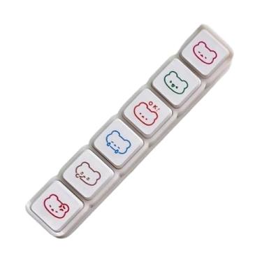 Imagem de Carimbos de scrapbook, desenhos animados colecionáveis | Mini carimbos para álbuns, para embrulhar arte em , estudantes, professores, meninas, adolescentes