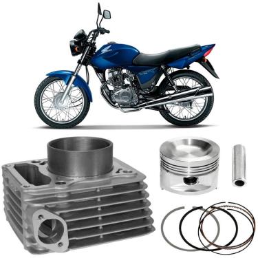 Imagem de Kit Motor Cilindro Cg 150 Titan 04 05 06 07 08 2009 Gasolina