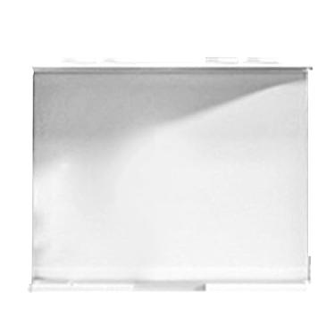 Imagem de Phefop Estojo de Exibição de Boneca, Caixa de Exibição Transparente Empilhável Abs, Suporte de Armazenamento de Brinquedos para Mini Figuras Colecionáveis (L Branco)