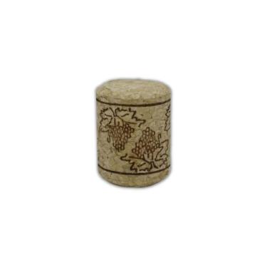 Imagem de Rolha de Cortiça cacho uva 32X24 - pack c/ 50 - Leithold Bier
