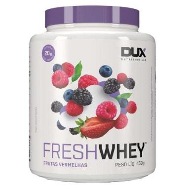 Imagem de Fresh Whey 3w Conc. Isolado Hidrolisado Frutas Vermelhas 450g - Dux Nu