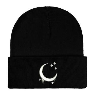 Imagem de Chapéu de malha Moons Stars Anime Winter Beanie para adultos - yiweisa