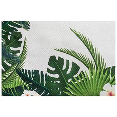 Imagem de LUGAR AMERICANO PLÁSTICO COSTELA DE ADÃO VERDE 45x30cm