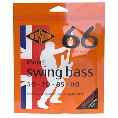 Imagem de Rotosound Cordas de Baixo de Aço Inoxidável RS66LE Swing Bass 66 (50 70 85 110)