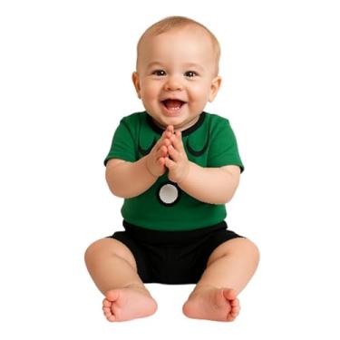 Imagem de Fantasia do Cebolinha bebê Turma da Monica menino mesversário (Cebolinha Desenho, G)