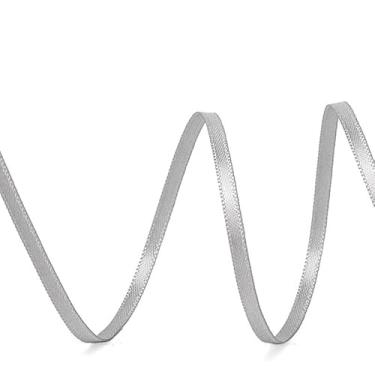 Imagem de 1 rolo, 3 mm/0,11 polegadas DIY fita de cetim acabamento em tecido acessório de roupas artesanais artesanais decoração de casamento casamento embrulho de presente fitas coloridas para amarrar cabelo