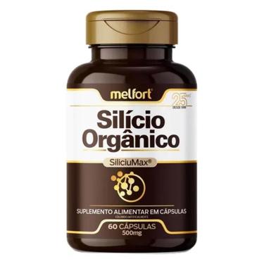 Imagem de Silício Orgânico SiliciuMax 60 Cápsulas 500mg - Melfort-Unissex