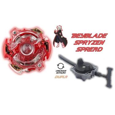 Imagem de Beyblade Burst Metals Com Lançador God Spriggan Shu  - TD, Beyblade Bu