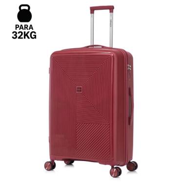 Imagem de Mala Grande 32kg Viagem Resistente Flexível em Polipropileno Rodinhas 360º TSA - Quito - Denlex