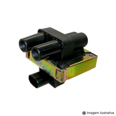 Imagem de Bobina Ignição Fiorino 80/19 Palio 98/02 Prêmio 92/93 Siena 98/05 Strada 98/02 Uno 84/16