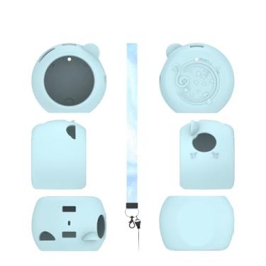 Imagem de Capa de silicone para TakaraTomy Punirunes Puni 3, à prova de quedas, antiderrapante, capa protetora completa, antiarranhões (azul)