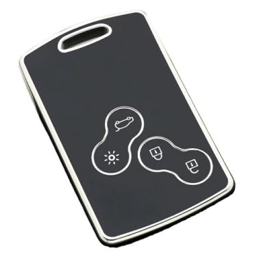 Imagem de Capa para chave remota de carro, compatível com renault duster/captur/clio/logan/megane 2 3/koleos/scenic/nema/fluence/zeo/kaptur