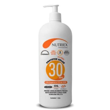 Imagem de Protetor Solar FPS 30 1/3 UVA 1lt Nutriex