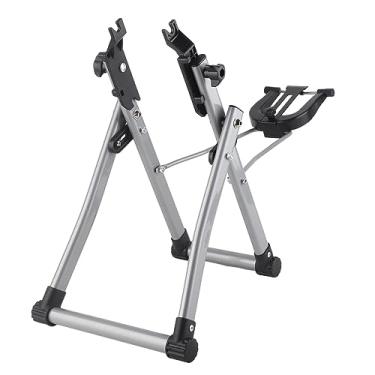 Imagem de Luqeeg Suporte de Manutenção de Roda de Bicicleta, Acessório de Ciclismo de Design Compacto para Oficina de Conserto de Bicicletas