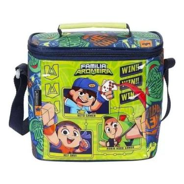 Imagem de Lancheira Térmica Infantil Dermiwil 60717 Família Arqueira Cor: Azul, 