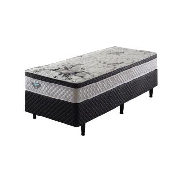 Imagem de Cama Box com Colchão Solteiro Americano Ecoflex Smart Verticoil - 096x203