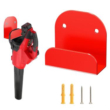 Imagem de Liantaul Suporte de soprador de folhas, cabide de ferramentas de parede compatível com Milwaukee 2824-20, aparadores de sebes, aparadores de grama, ferramentas elétricas de jardim e organização de