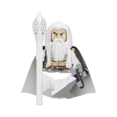 Imagem de Mini Figuras De Ação Blocos De Montar Orcs Anões Elfos Cavaleiros De R