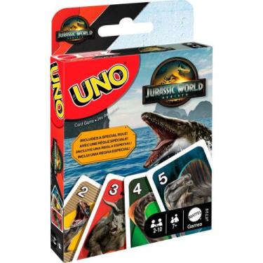 Imagem de Jogo de Cartas UNO Jurassic WORLD 4