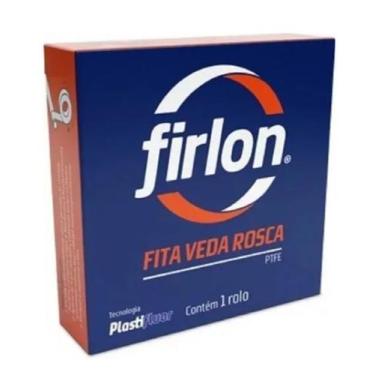 Imagem de Fita Vedarosca Branca Firlon 18mm X 50 Metros 3/4 Vedação