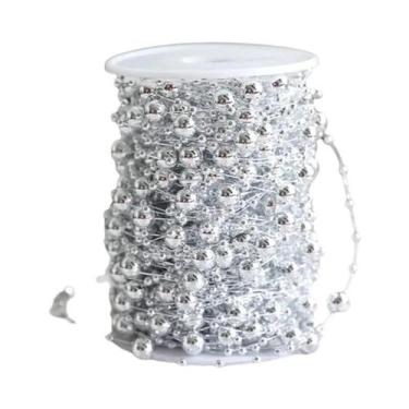 Imagem de Cadeia De Flores De Pérolas Artificiais De 10M Para Decoração De Árvor
