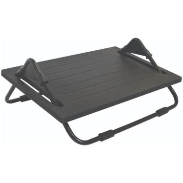 Imagem de Apoio Ergônomico Para Os Pés Preto Em Mdf - Apoio-427-pr - Multivisão