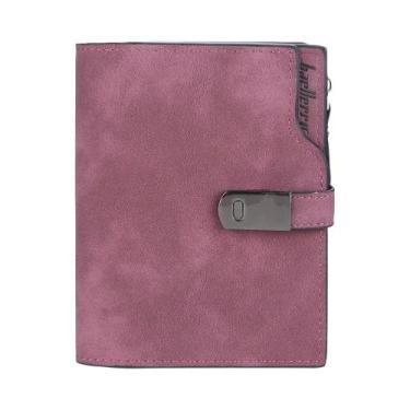 Imagem de Carteira Curta Feminina Com Fecho Magnético Porta Cartões De Alta Qual