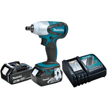 Imagem de Chave de Impacto Encaixe Quadrado 1/2'' com Bateria e Carregador DTW251RMJ Makita