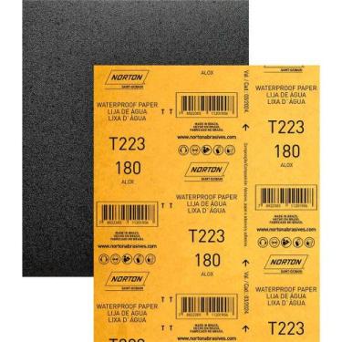 Imagem de Lixa D'água T-223 Grão 180 Norton