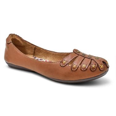 Imagem de Sapatilha Feminina Couro Dia a Dia