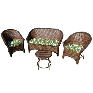 Imagem de Conjunto De Sofá E Poltronas, Area Externa, Jardim, Varanda, Bali Fino (Argila)