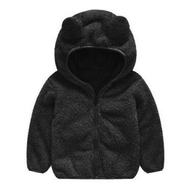 Imagem de Jaqueta Infantil Menino Urso Inverno Fleece Plush Inverno - anjo da ma