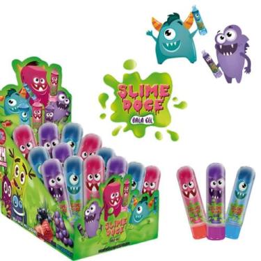 Imagem de Bala líquida slime doce com 30 unidades - DOCEMIX