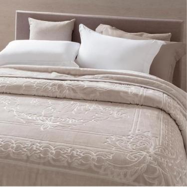 Imagem de Cobertor King Lk7 Coberta Inverno Jolitex Ternille 2,30x2,50, Bege