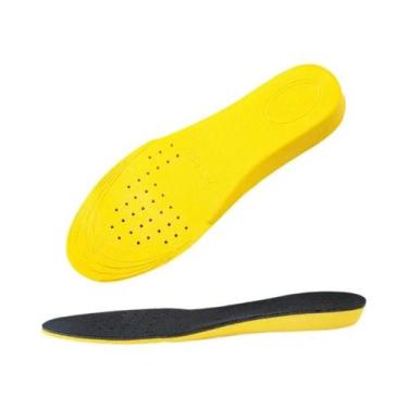 Imagem de Palmilhas Unissex Para Aumento De Altura Com Suporte De Arco, Ortopédi