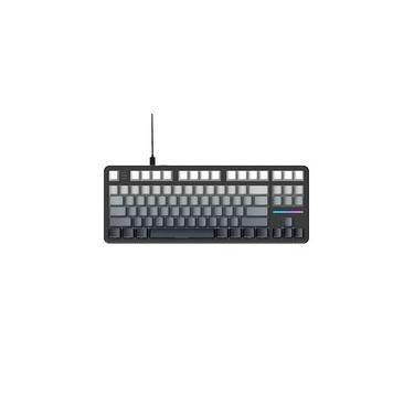 Imagem de Teclado Mecânico Gamer Attack Shark X87, TKL, RGB, Moonlight, Cinza/Branco - AS-X87-MN-LG