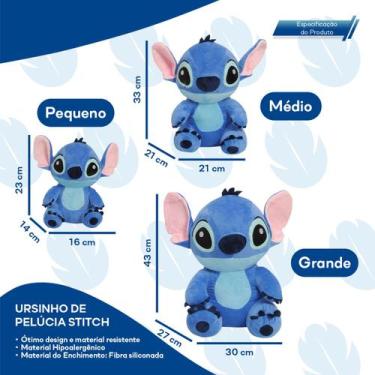 Imagem de Mochila Infantil Pequena Stitch Alça Costas Creche Passeio - Toys 2u, 