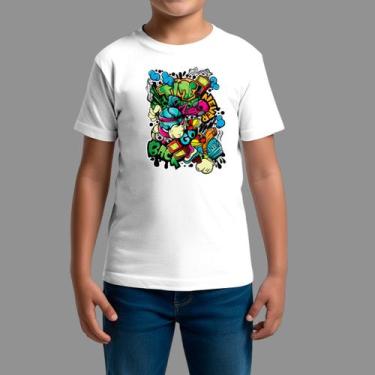 Imagem de Camisa Básica Casual Manga Curta Gola Redonda The Estamp - RodLiwes, B