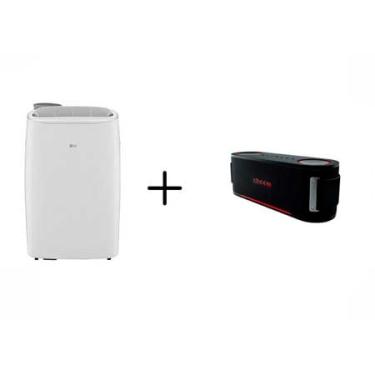 Imagem de Ar Condicionado Portátil LG DUAL InverterVoice 14.000 Frio 127V  + Caixa de Som Bluetooth LG xboom Bounce by will.i.am - LP1419IV.BOUNCE