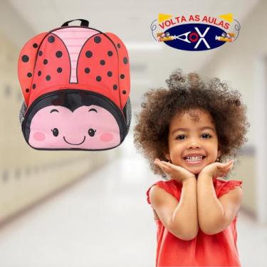 Imagem de Mochilas Infantil de Passeio Tema bichinhos Menina Escola Creche - CLI