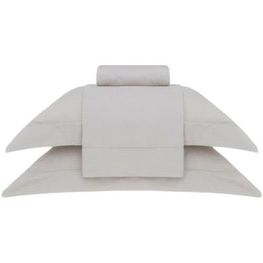 Imagem de Jogo de Cama Queen 300 Fios Buddemeyer 04 Peças Damask Stripes, Damask